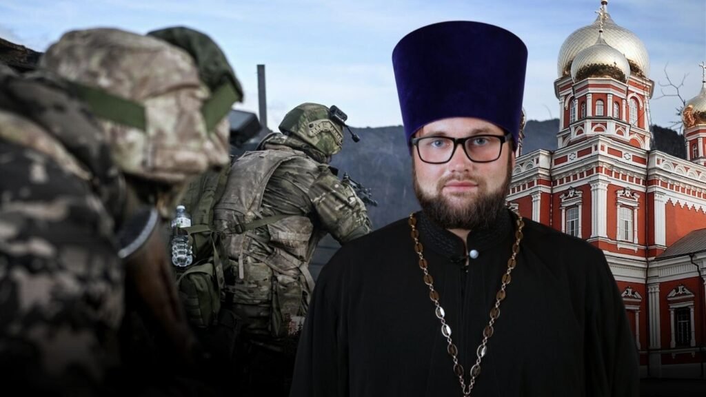 In Russia, a priest was forgiven for theft and debauchery after asking to go to war