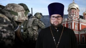 In Russia, a priest was forgiven for theft and debauchery after asking to go to war