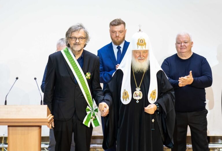 Serbian Director Emir Kusturica Making Film for Moscow Patriarch’s 80th Birthday